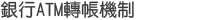 銀行ATM轉帳機制